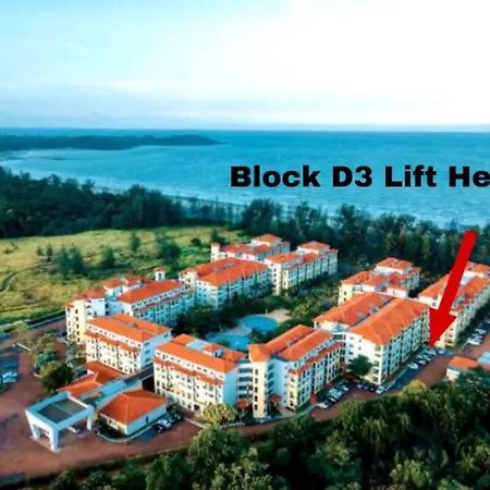 Desaru Beach Family Suite 5G Wifi Netflix D0308 Bandar Penawar Bagian luar foto